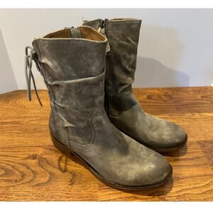 Sofft Women’s Sharnell Waterproof Leather Boots – Gray Size 6.5M NWOB Comfort